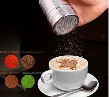 Дисперсер для дозування какао / Ємність для цукрової пудри, кориці та спецій Н - 683 фото